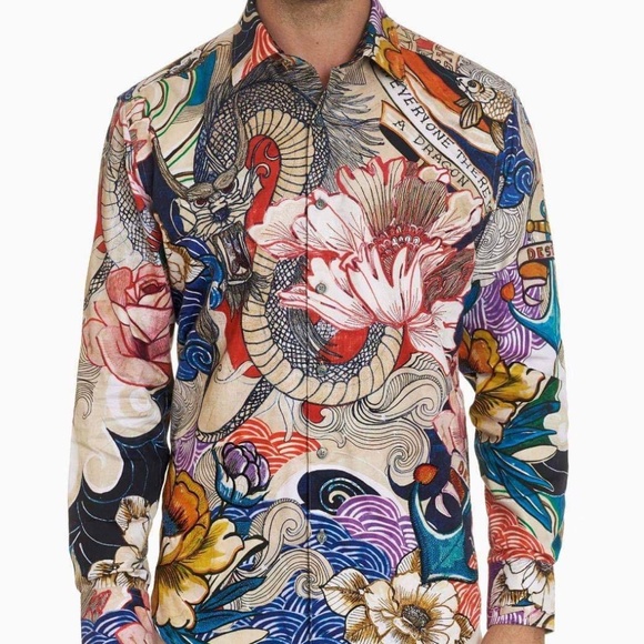 Robert Graham Joe Joe limited edition XL classic fit - Picture 1 of 10